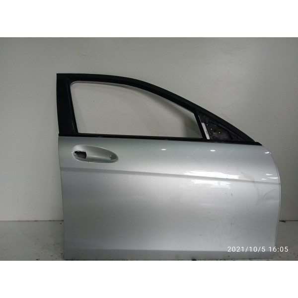 Porta Mercedes C180 Dianteira Direita 2008/2014 Dianteira Direita Prateado