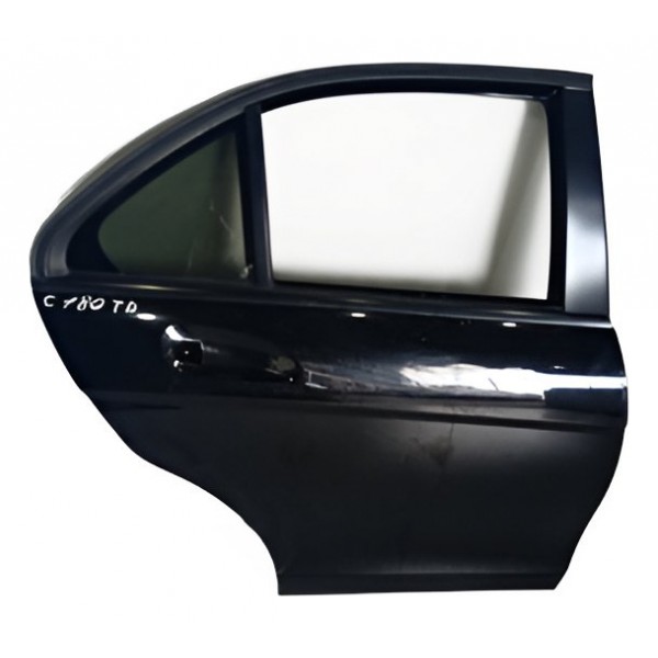 Porta Mercedes Traseira Direita C180 2008/2014 Orig Lisa Traseira Direita Preto