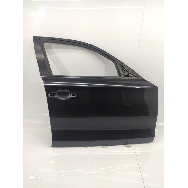 Porta Dianteira Direita Bmw 116 118 120 123  2005/2011 Lisa Dianteira Direita Preto