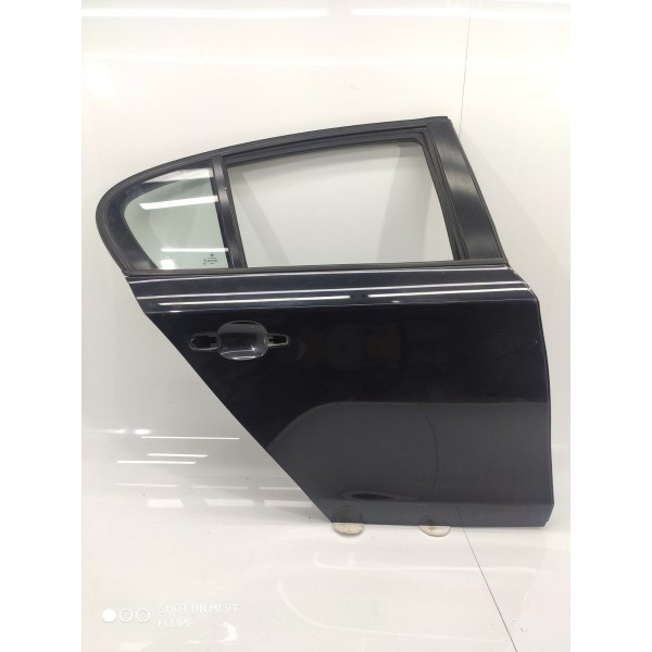 Porta Bmw E87 118 120 116 123 130 Traseira Dir 2005/2011 Traseira Direita Preto