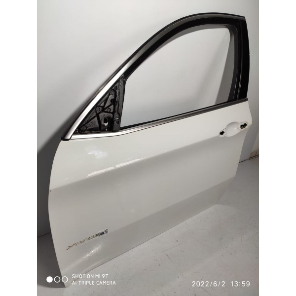 Porta Dianteira Esquerda Bmw X6 2010 2011 2012 2013 2014 Dianteira Esquerda Branco