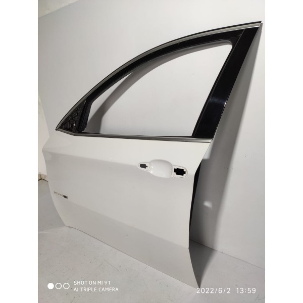 Porta Bmw X6 Dianteira Esquerda 2010/2014 Lisa Original Dianteira Esquerda Branco