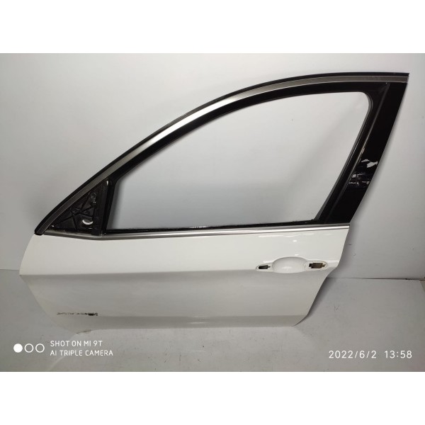Porta Bmw X6 Dianteira Esquerda 2010/2014 Lisa Original Dianteira Esquerda Branco