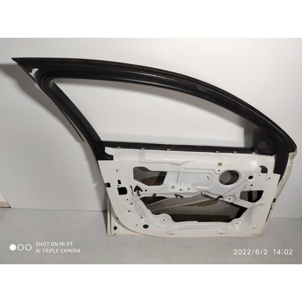 Porta Bmw X6 Dianteira Esquerda 2010/2014 Lisa Original Dianteira Esquerda Branco