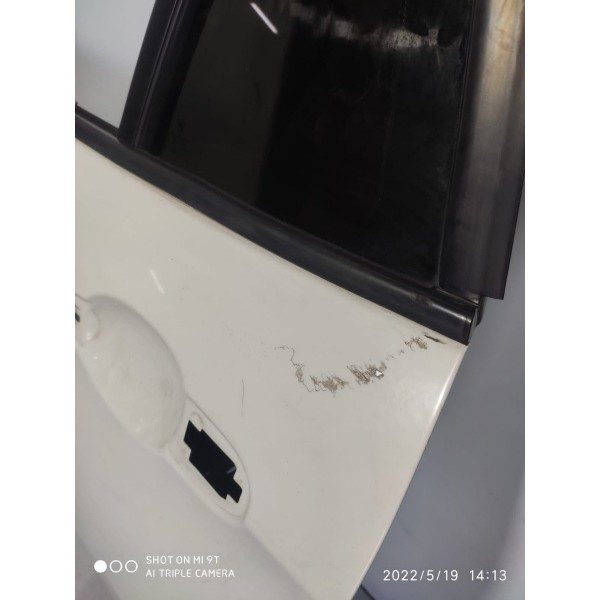 Porta Traseira Esquerda Bmw X1 2009/2015 Lisa Original Traseira Esquerda Branco