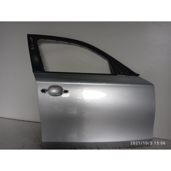 Porta Dianteira Direita Bmw 118 120 130 2005 2008 2010 2011 Dianteira Direito Prateado