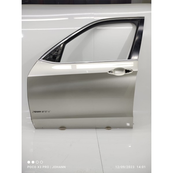 Porta Dianteira Esquerda Bmw X5 2014/2019 Original Dianteira Esquerda Prateado