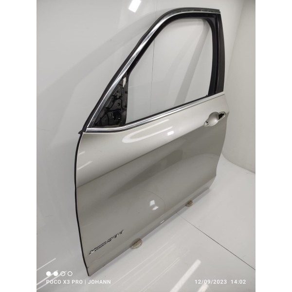 Porta Dianteira Esquerda Bmw X5 2014/2019 Original Dianteira Esquerda Prateado