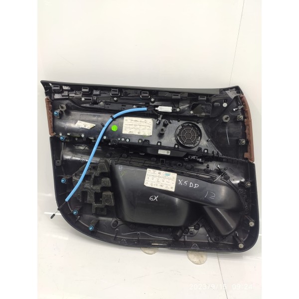Forro Porta Bmw X5 Dianteiro Direito 2014/2018 Det Marrom-claro