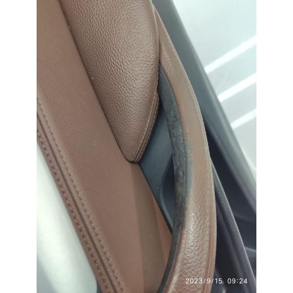 Forro Porta Bmw X5 Dianteiro Direito 2014/2018 Det Marrom-claro