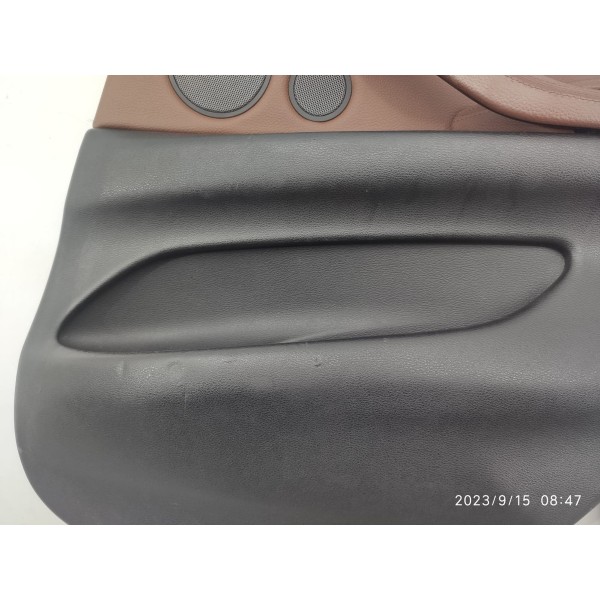 Forro Porta Bmw X5 Traseiro Direito 2014/2018 Marrom-claro