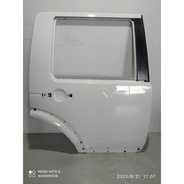 Porta Discovery 4 E 3 Traseira Direita 2008/2016 Traseira Direita Branco
