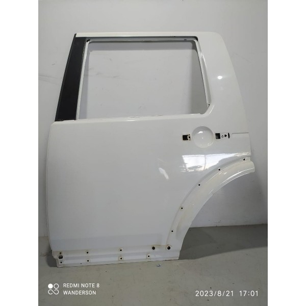 Porta Discovery 3 E 4 Traseira Esquerda 2008/2015 Lisa Traseira Esquerda Branco