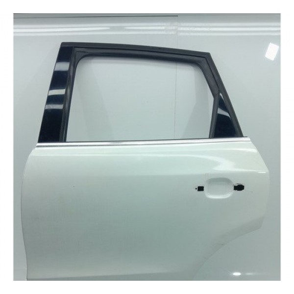 Porta Traseira Esquerda Audi Q5 2013/2017 Lisa Traseira Esquerda Branco