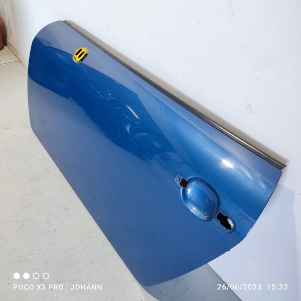 Porta Audi Tt Mk1 Esquerda 1998/2005 Lisa Orig Dianteira Esquerda Azul