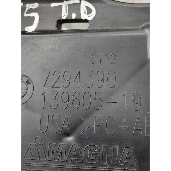 Guia Parachoque Bmw X5 Traseiro Direito 2014/2018 7294390