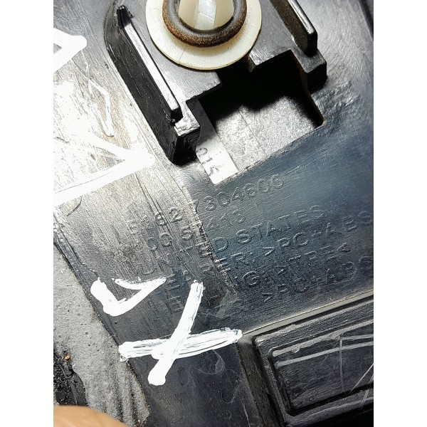 Moldura Tampa Traseira Bmw X5 Esquerda 2014/2018 51627304605