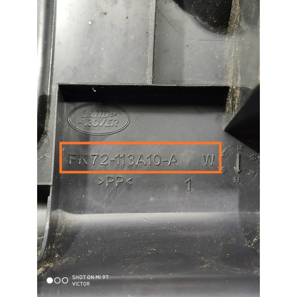 Soleira Porta Malas Discovery Sport 2011 2019 Fk72113a10 Preto