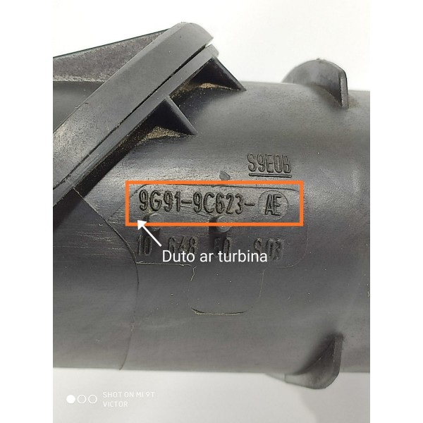 Duto Ar Turbina Discovery Sport Evoque 2011 2019 9g919c623