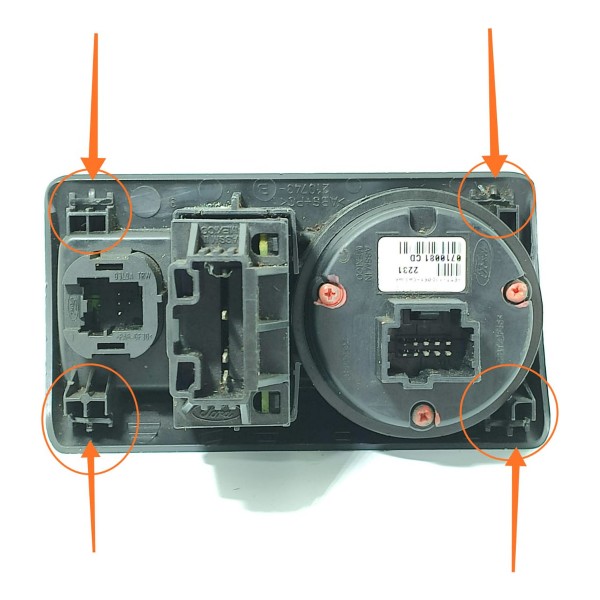 Chave Luz Farois Fusion 2006 2010 2012 Det 9s4z11654ba