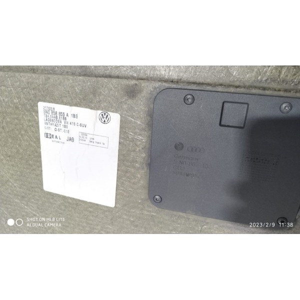 Tampao Carpet Fundo Mala Tiguan 2010/2016 5n0858855a Preto