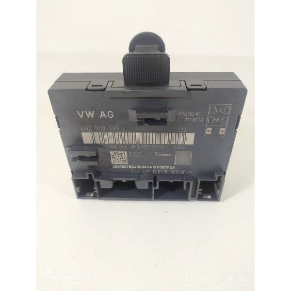 Módulo Porta Cayenne Panamera Tras Esq 2010/2019 4h0959795l