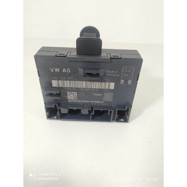 Módulo Porta Cayenne Panamera Tras Esq 2010/2019 4h0959795l