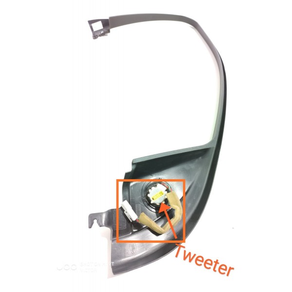 Moldura Arco Porta Discovery Sport Diant Dir 2017 Fk7220904a Preto