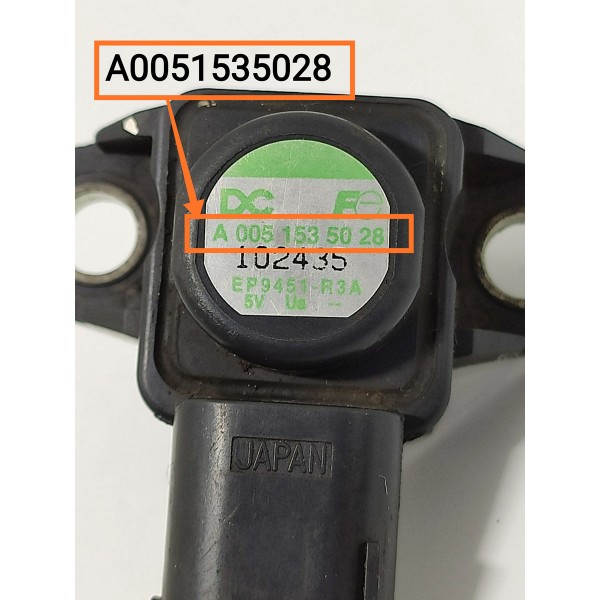Sensor Map Mercedes C180 C200 1.8 Cgi 2008/2012 A0051535028