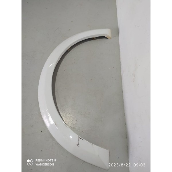 Friso Paralama Dianteiro Esquerdo Discovery 4  2011/2016 Branco