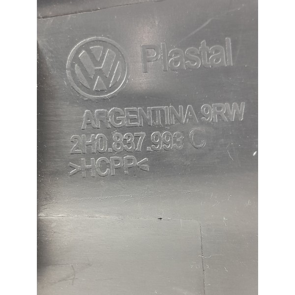 Acabamento Interno Retrovisor Esq Amarok V6 17/23 2h0837993c Preto