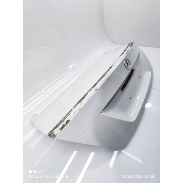 Tampa Traseira Mercedes C180 C200 2012 2013 2014 Lisa /31661 Branco