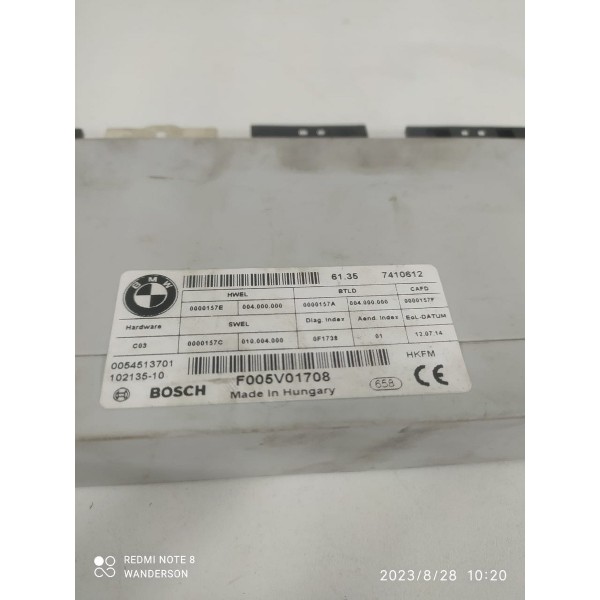 Modulo Tampa Traseira Bmw 320gt 328gt 2013/2018 7410612