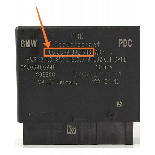 Modulo Sensor Estacionamento Bmw X5 2013/2018 66339382516 Preto