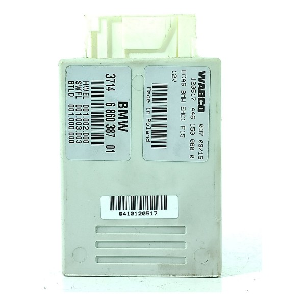 Modulo Controle Suspensao Ar Bmw X5 X6  2013/2018 6860387