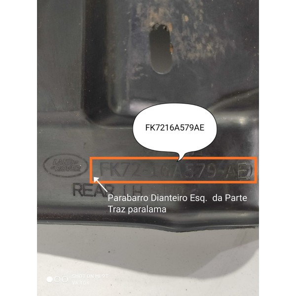 Parabarro Discovery Sport Dianteiro Esq Pos 14/19 Fk7216a579