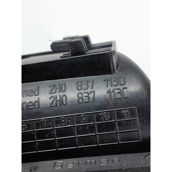 Macaneta Interna Amarok Traseira Esq 2010/2023 2h0837113c Preto Traseira