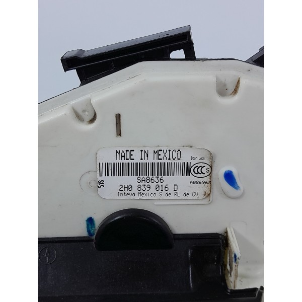Fechadura Porta Amarok Traseira Direita 2010/2023 2h0839016d