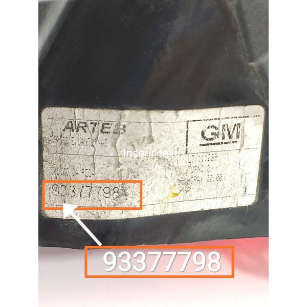 Lanterna Celta Direita 2006/2017 Fume Original 93377798