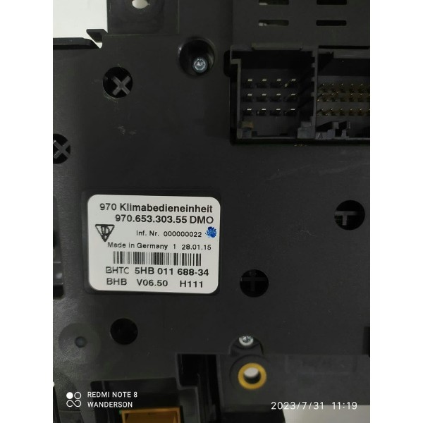 Comando Console Panamera 2010/2019 97065330355