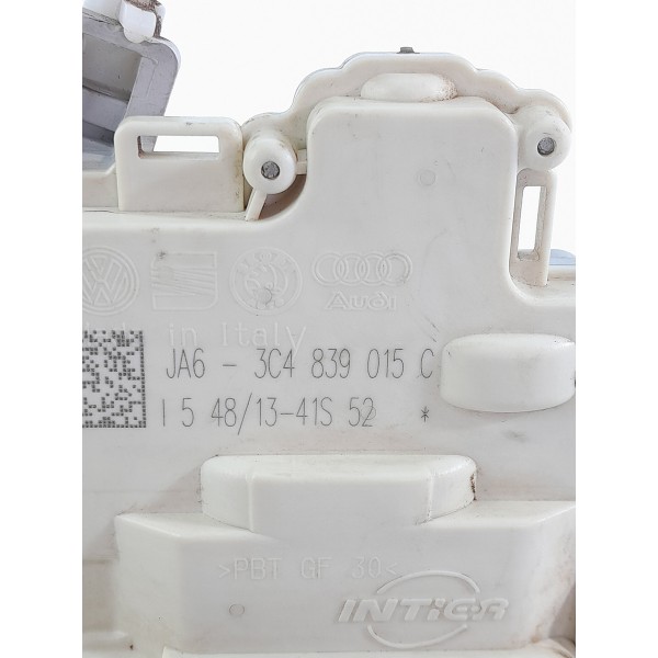 Fechadura Porta Audi Q7 Traseira Esq 2010/2015 3c4839015c