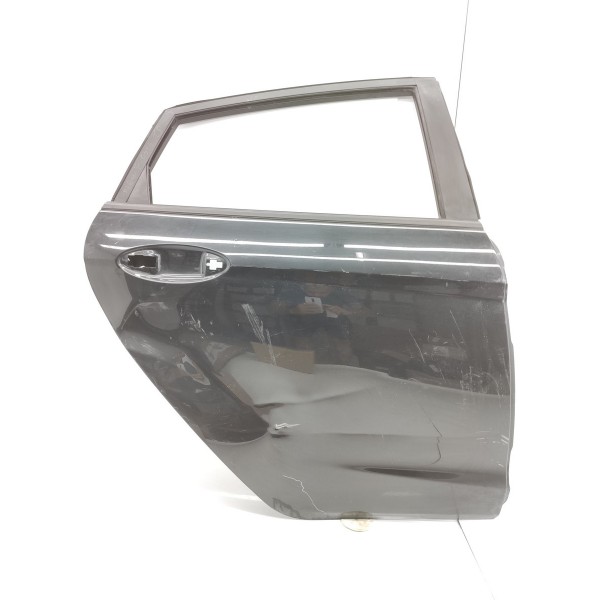 Porta Traseira Direita Ford New Fiesta Sedan 2012/2019 Det Traseira Direita Preto