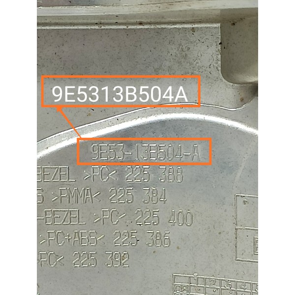 Lanterna  Ford Fusion Direita Led 2009/2012 Det 9e5313b504a Direito/passageiro Vermelho