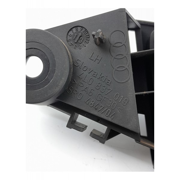 Macaneta Interna Audi Q7 Traseira Esq 2010/2015 4l0837019 Preto Traseira