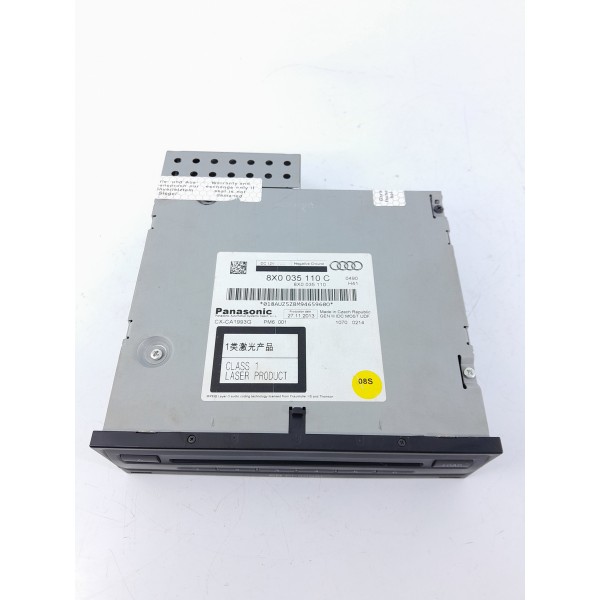 Radio Leitor Cd Audi Q7 V6 2010/2015 8x0035110c