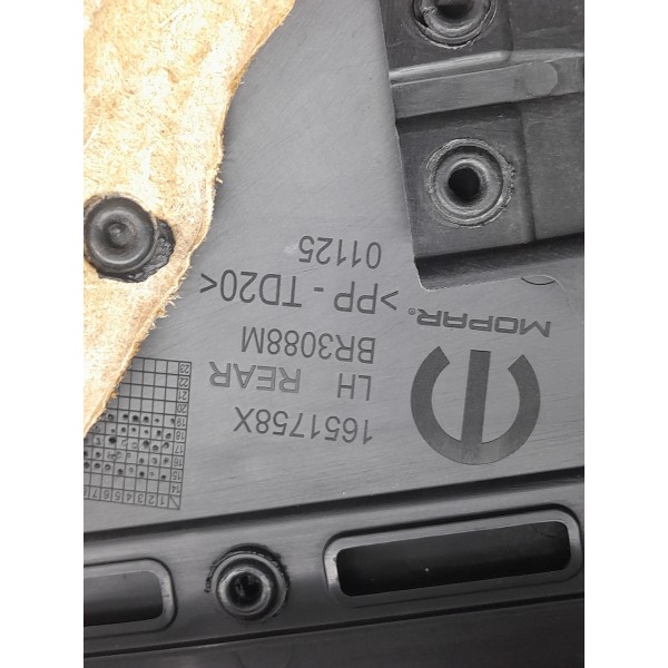 Forro Porta Jeep Renegade Traseira Esq 2016/2021 1651758x Preto