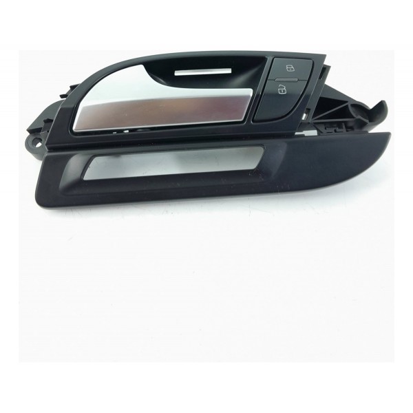 Macaneta Interna Audi Q7 Dianteira Esq 2010/2015 4l0959527 Preto Dianteira