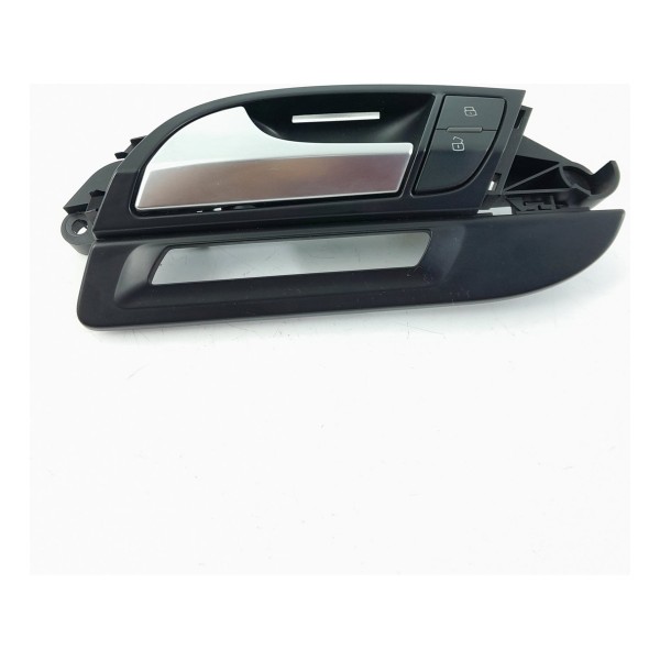 Macaneta Interna Audi Q7 Dianteira Esq 2010/2015 4l0959527 Preto Dianteira