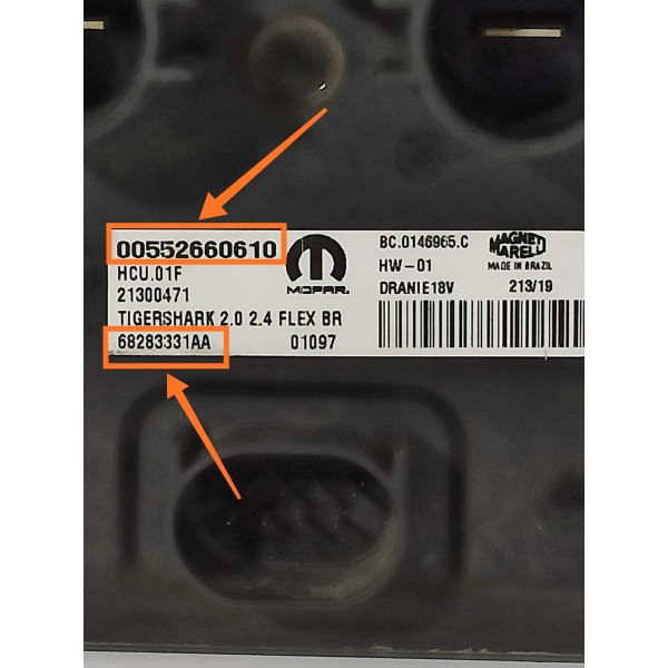 Modulo Rele Ventoinha Jeep Compass 2.0 2020 00552660610