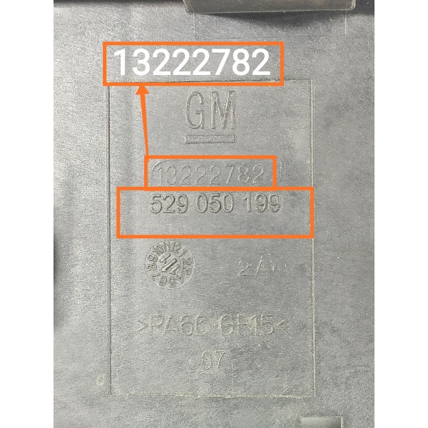 Caixa Fusivel Chevrolet Cruze 2011/2016 13222782